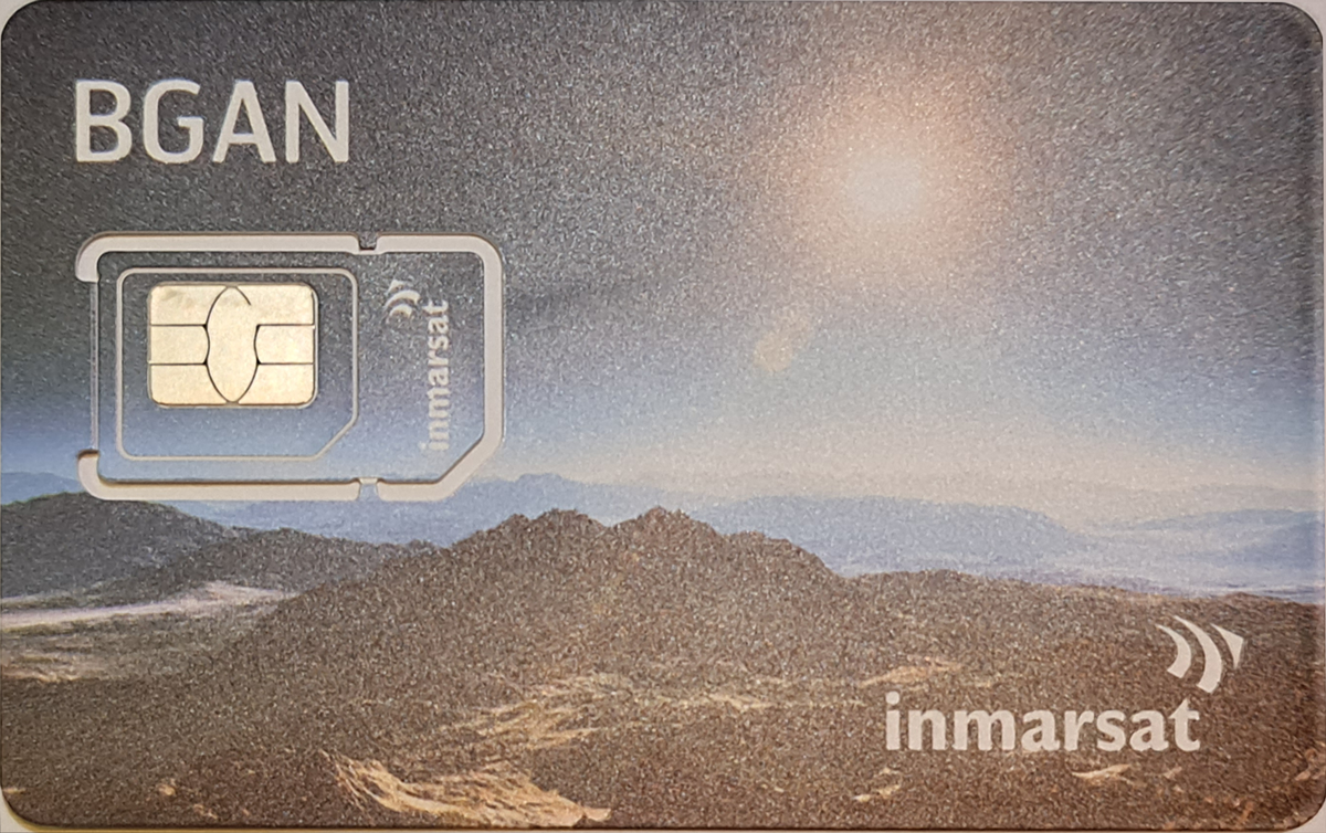 Inmarsat BGAN POST Paid SIM card