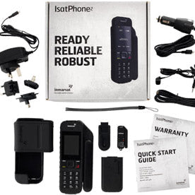 Inmarsat sat phone 2.1 accessoires in the box