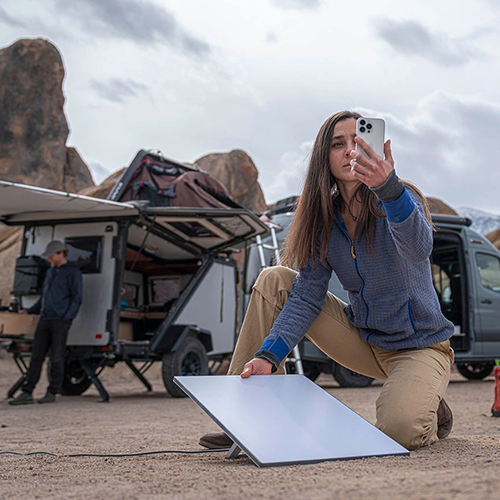 Starlink standard terminal used on location