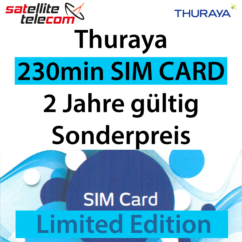 Thuraya 230min Limited Edition SIM card