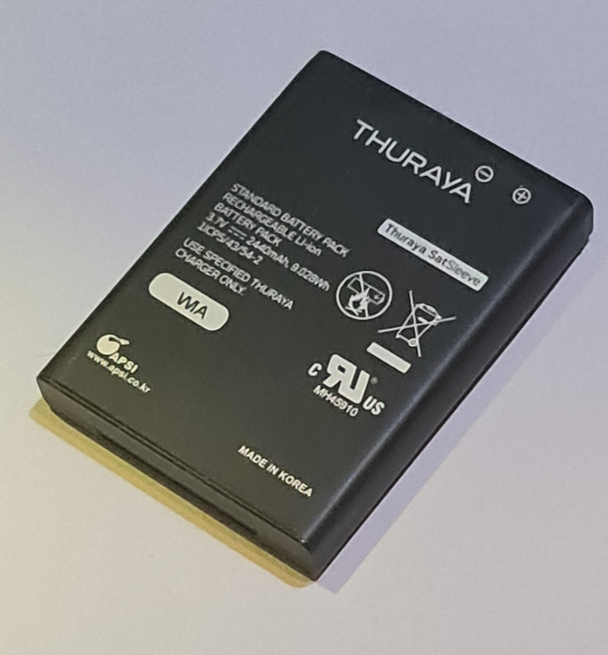 Battery Thuraya Sat Sleeve
