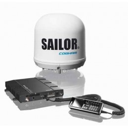 Vďaka jednoduchému používaniu v popredí môže Sailor Fleet One poskytovať spoľahlivú komunikáciu na mori.