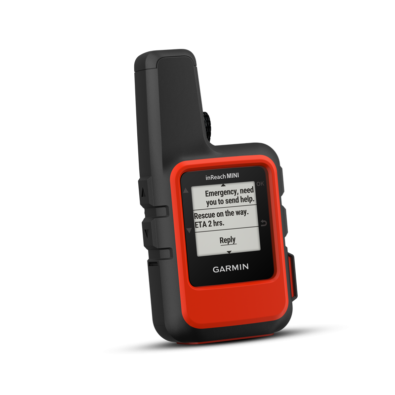 with the Garmin inReach Mini GPS SOS Tracker