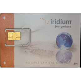 Iridium Post Paid SIM