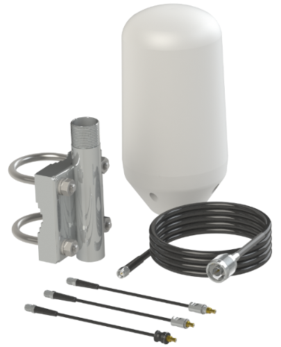 Thuraya mast mount external antenna maritime for XT series sat sleeve