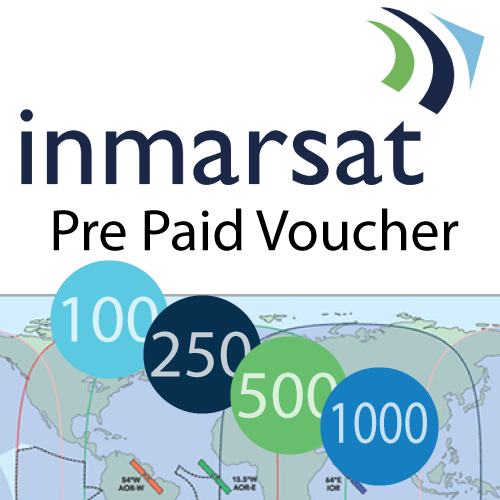 Inmarsat pre-paid voucher from 100 to 1000 units