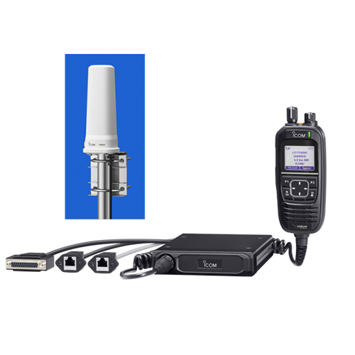 Iridium ICOM SAT 100 M with antenna