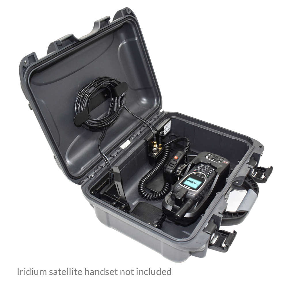 Iridium 9575 PTT  Grab´n Go case Corded Kit