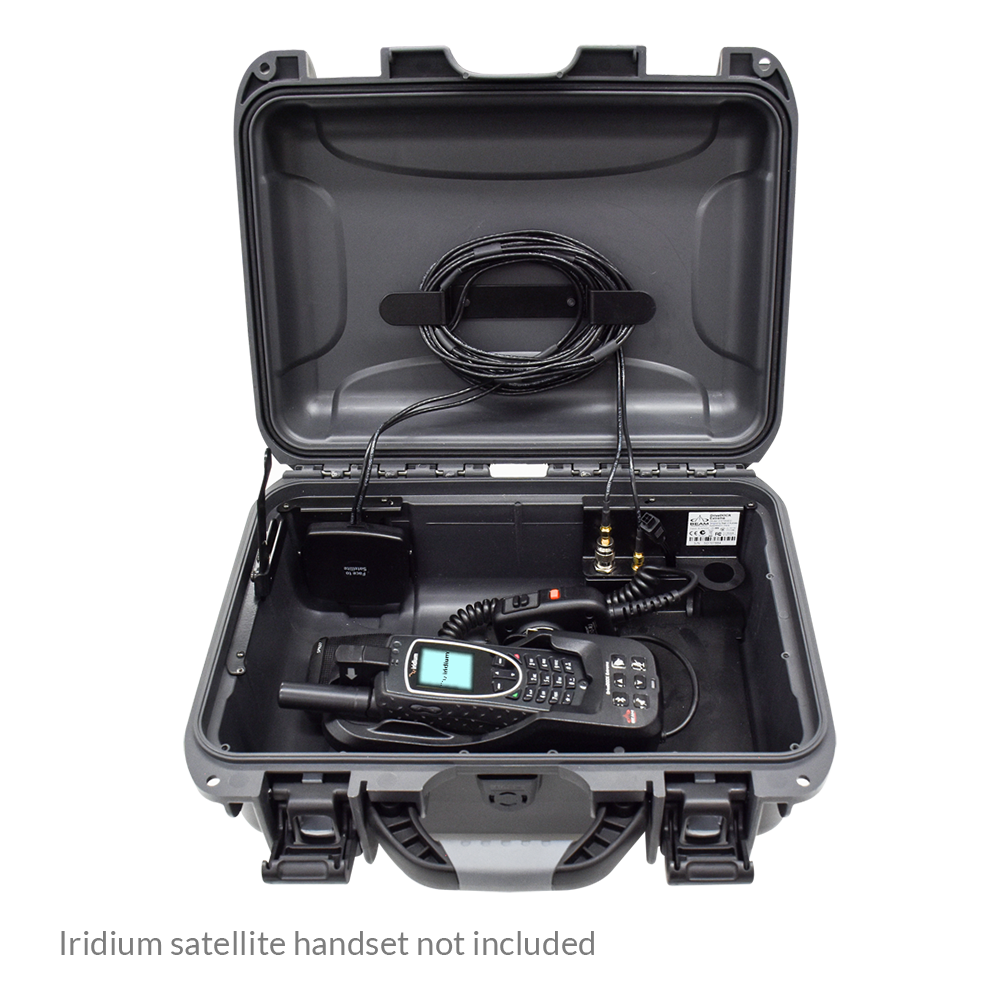 Iridium 9575 PTT  Grab´n Go case Corded Kit