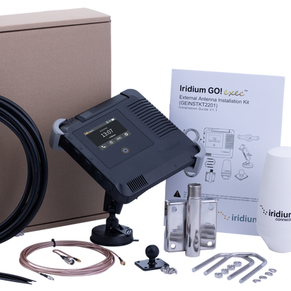 Iridium GO! exec Premium Dual Mode Antenna Kit (With GNSS)