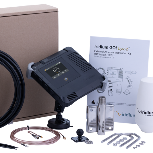 Iridium GO! exec Premium Dual Mode Antenna Kit (With GNSS)