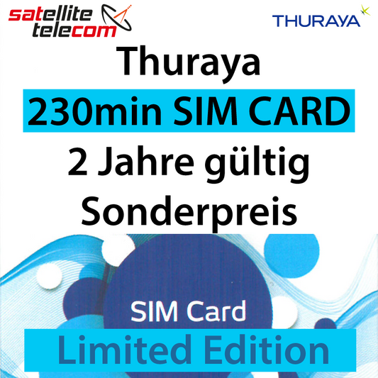 Thuraya 230min Limited Edition SIM card